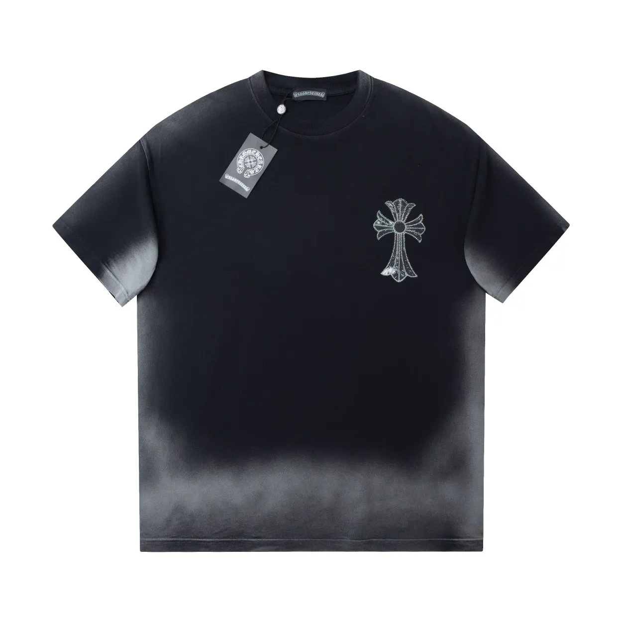 🅿️230 High quality ✨Cro❤✨🆕Classic logo letter pattern short sleeves. Official website synchronization, pure cotton fabric at the counter! Comfortable against the skin, durable and easy to wear, classic and simple logo design, meticulous original craftsmanship, customized 290G same vat dyed fabric, very comfortable to the touch, latest brick cabinet synchronization, OS off-shoulder version, fashionable and personalized, super versatile and good-looking, very suitable for both men and women, a must-have style, tag, collar label, washed wheat, three labels complete, black, green, blue, 3️⃣colors S M L XL